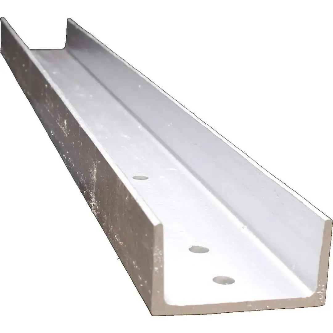 100mm Retaining Wall Steel C Channel for Retaining Walls - BM Timber